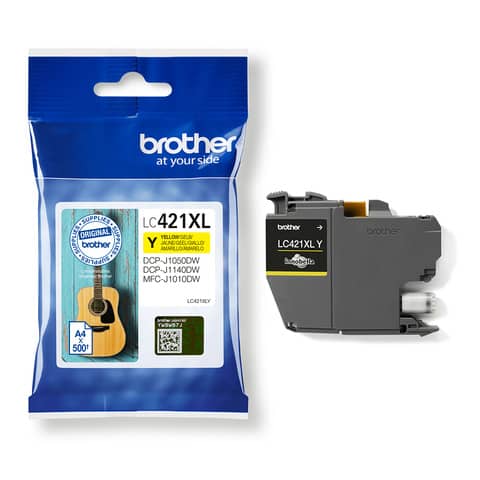 Cartuccia ink Brother giallo LC421XLY